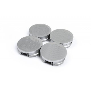 Diska centrālie vāciņi 52/56 mm V4 pelēki (4 gab.)