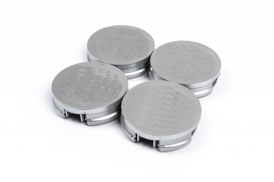 Toyota Diska centrālie vāciņi 52/56 mm V4 pelēki (4 gab.) Image