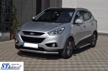 Hyundai IX-35 2010–2015 Priekšējais aizsargloks ST008 (nerūsējošais tērauds) foto 5