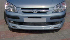 Hyundai Getz 2002– Priekšējā apakšējā spoilerlūpa (krāsošanai) foto 3
