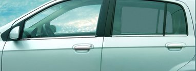 Hyundai Getz 2002– Ārējās logu apmales (6 gab., nerūsējošais tērauds) OmsaLine – itāļu nerūsējošais tērauds foto 5