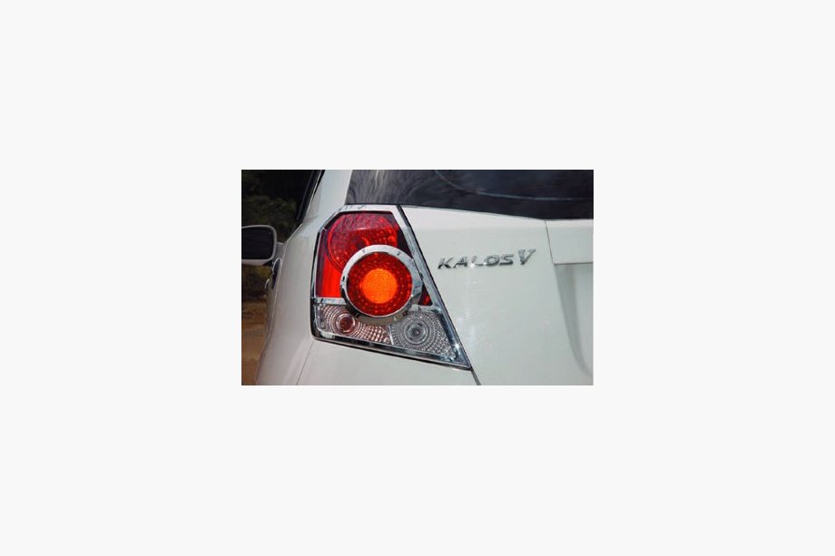 Chevrolet Aveo T200 2002–2008 Aizmugurējo lukturu uzlikas HB (2 gab., plastmasa) Image