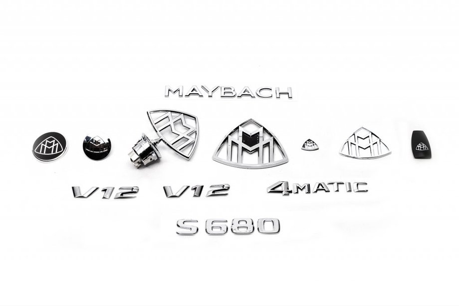 Mercedes-Benz Maybach emblēmu komplekts Image