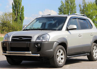 Hyundai Tucson JM 2004– Priekšējais aizsargstienis ST014 (nerūsējošais tērauds) foto 1