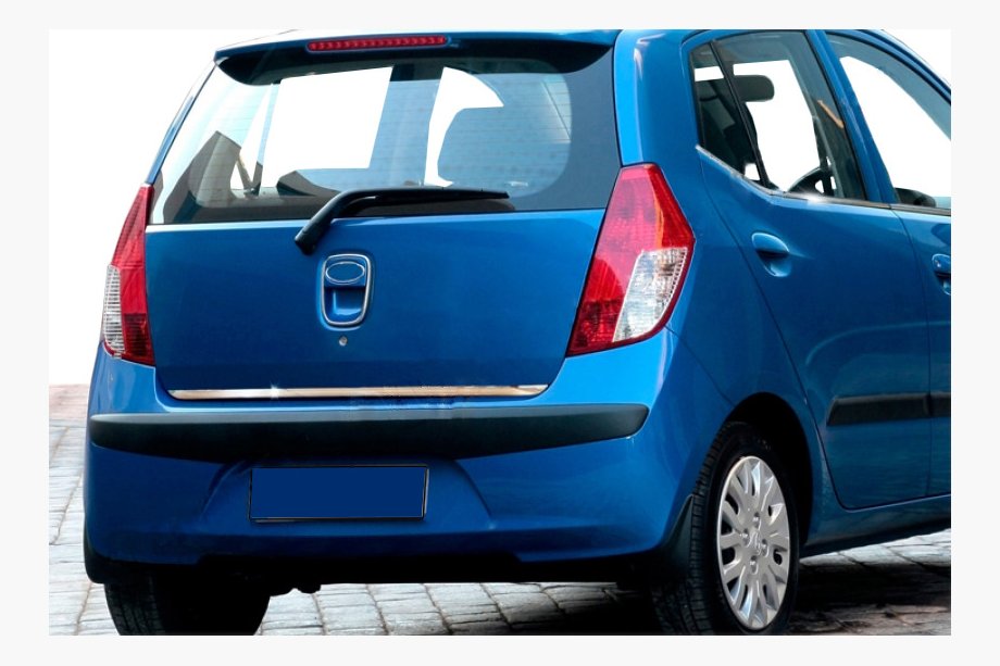 Hyundai I-10 2008–2013 Bagāžnieka malas uzlika (nerūsējošā tērauda) Image