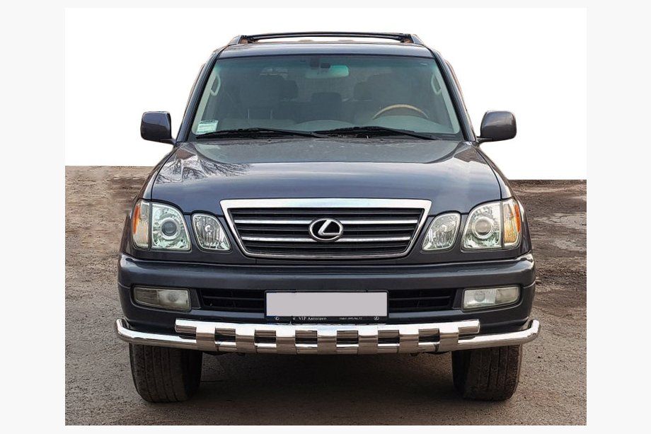 Lexus LX470 1998–2007 Priekšējais aizsargs ST015 (nerūsējošais tērauds) Image
