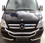 Mercedes Sprinter W906 2006–2018 Priekšējais aizsargstienis OM3-2 (2013+, nerūsējošais tērauds) foto 1