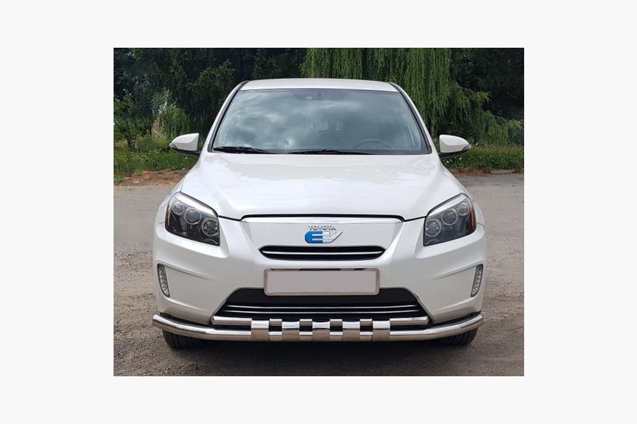 Toyota Rav 4 2006–2013 Priekšējais aizsargs ST015 (nerūsējošais tērauds) Foto 1
