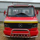 Mercedes T2 (507-814) 1967–1996 Priekšējais aizsargstienis ar sānu stieņiem (nerūsējošais tērauds) foto 1