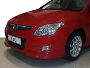 Hyundai I-30 2007–2011 Priekšējā apakšējā spoilerlūpa (krāsošanai) foto 1