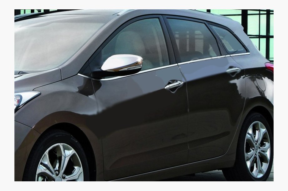 Hyundai Elantra (MD/UD) 2011–2015 Spoguļu uzlikas ar izgriezumu pagrieziena rādītājam (2 gab., nerūsējošais tērauds) Image