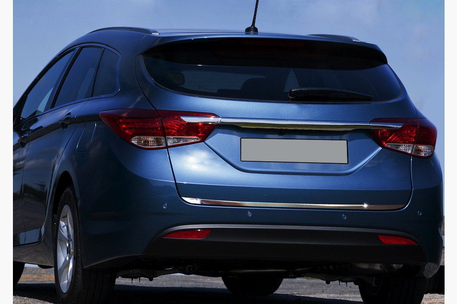 Hyundai I-40 2011–2019 Bagāžnieka malas uzlika (SW, nerūs. tērauds) Image