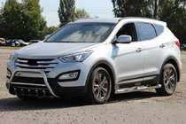 Hyundai Santa Fe 3 2012–2018 Priekšējais aizsargloks WT003 (nerūsējošais tērauds) foto 1