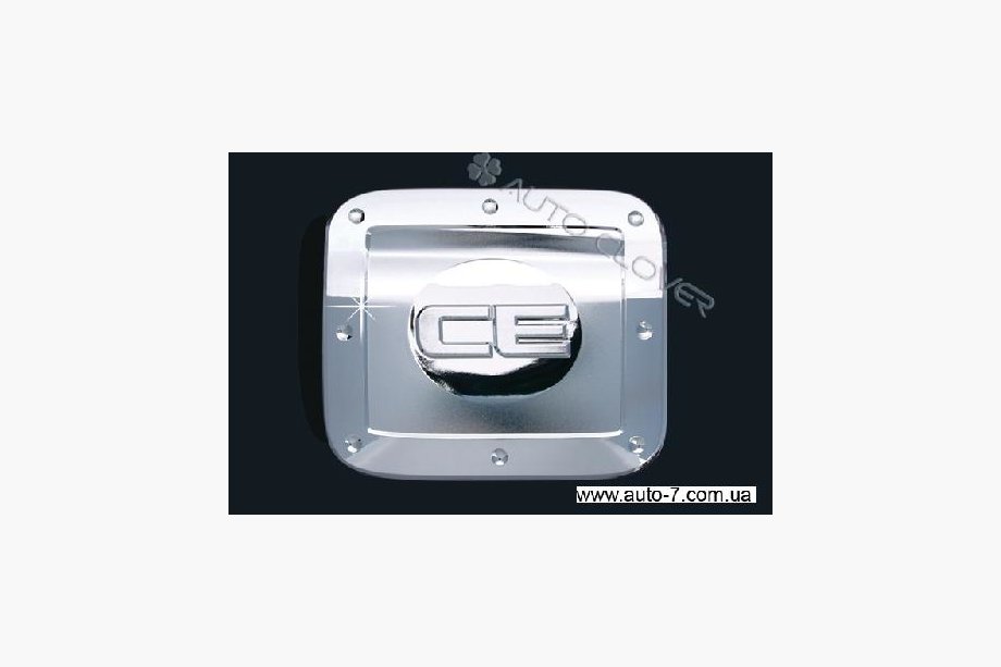 Chevrolet Aveo T250 2005–2011 Hromēts degvielas bākas vāciņa uzliktnis (hromēta plastmasa) Image