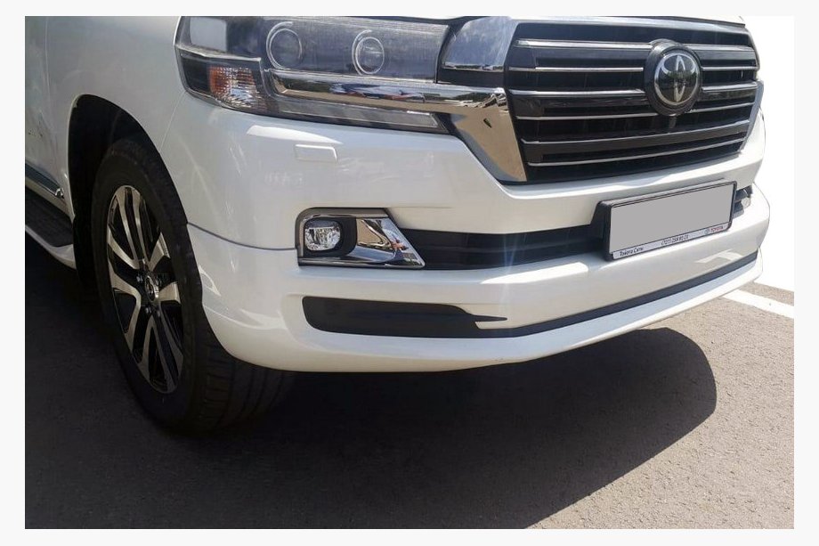 Toyota Land Cruiser 200 2007–2021 Body kit komplekts 2016↗ (Excalibur 2019) Melna krāsa Image