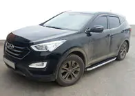 Hyundai Santa Fe 3 2012–2018 Sānu pakāpieni Fullmond (2 gab., alumīnijs) foto 1