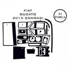 Fiat Ducato 2006–2025 Paneļa uzlikas (2014+) foto 2