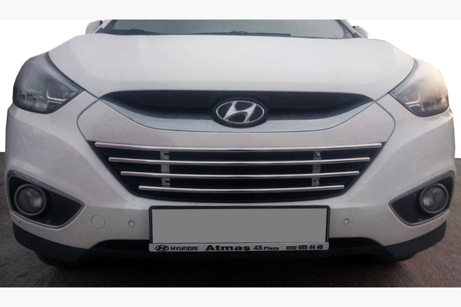 Hyundai IX-35 2010–2015 Bampera restes (nerūsējošais tērauds) Image