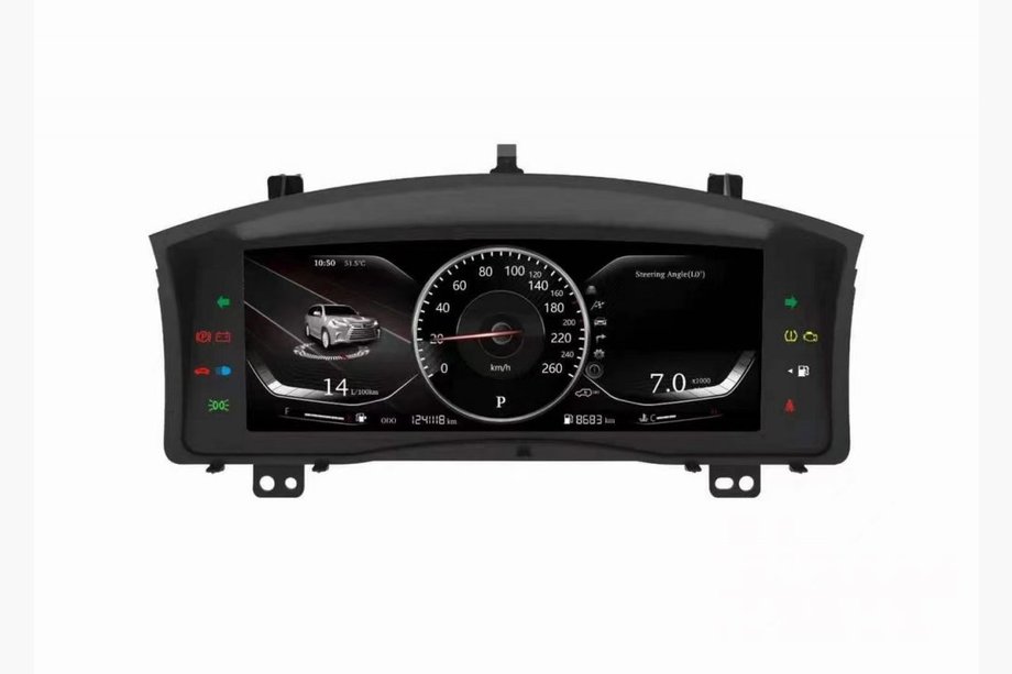 Lexus LX570/450d 2008–2022 Multimediju instrumentu panelis Image