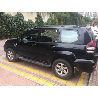Jumta reliņi Skyport Black (2 gab.) Toyota Land Cruiser Prado 120 2002–2009 foto 1