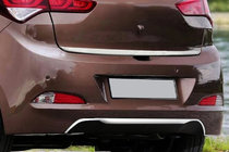 Hyundai I-20 2014–2020 Bampera gala uzlika 2014-2018 (nerūsējošais tērauds) foto 1