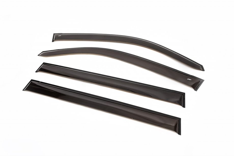 Lexus LX570/450d 2008–2022 Logu vēja deflektori 9 cm (4 gab., Cobra) Image