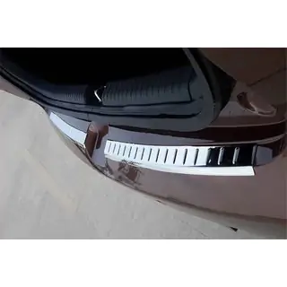 Aizmugurējā bampera uzlikas OmsaLine 2014-2018 (2 daļas, nerūsējošais tērauds) Hyundai I-20 2014–2020 foto 1