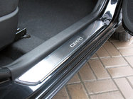 Kia Ceed 2007–2012 Sliekšņu uzlikas Nataniko (4 gab., nerūsējošais tērauds) foto 1