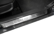 Hyundai Elantra (HD) 2006–2011 Sliekšņu uzlikas Nataniko (4 gab., nerūsējošais tērauds) Premium - 3M līmlente, 0,8 mm foto 1