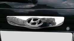 Hyundai Getz 2002– Uzlika virs numura zīmes (2002-2006, nerūs. tērauds) foto 5