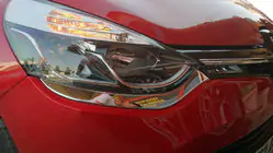 Renault Clio IV 2012–2019 Priekšējo lukturu uzlikas (2 gab., nerūsējošais tērauds) foto 1