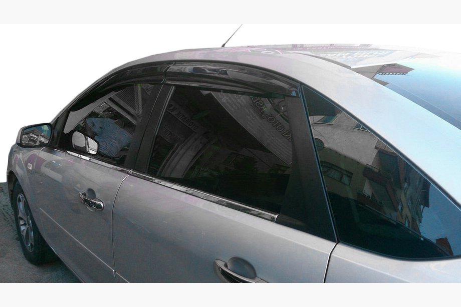 Ford Focus II 2008–2011 Logu vēja deflektori SD/HB (4 gab., Perflex Sport) Image