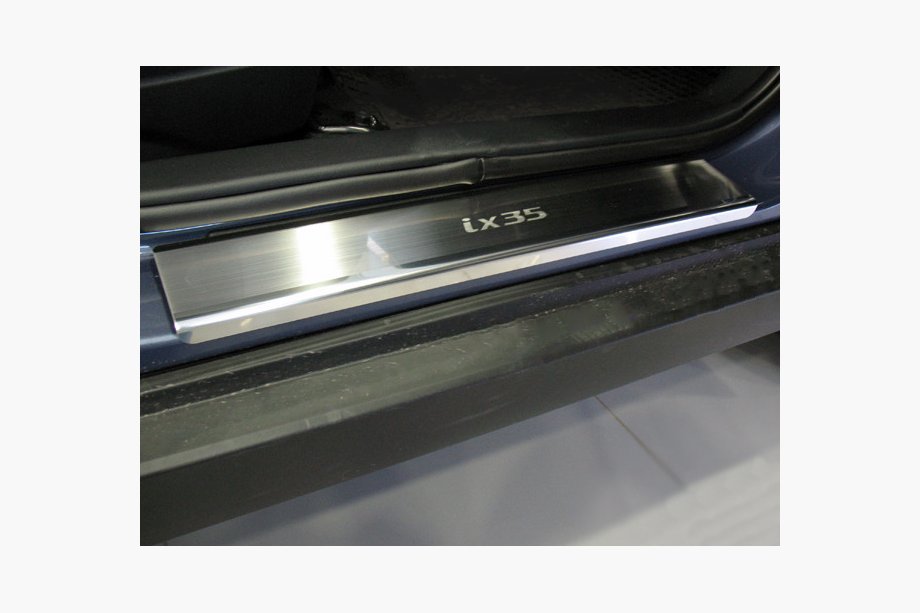 Hyundai IX-20 2010–2019 Natanika Premium sliekšņu uzlikas (4 gab., nerūsējošais tērauds) Foto 1