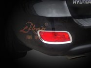 Hyundai Santa Fe 2 2006–2012 Hroma uzlikas aizmugurējiem miglas lukturiem (2 gab., plastmasa) foto 1
