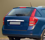Kia Ceed 2007–2012 Līste virs numura zīmes (SW, nerūsējošais tērauds) foto 1