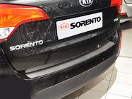 Kia Sorento II XM 2009–2014 Aizmugurējā bampera uzlika Nataniko (nerūsējošais tērauds) foto 1