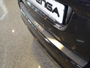 Kia Venga 2010–2019 Natanika aizmugurējā bufera aizsarguzlika (nerūsējošais tērauds) foto 1