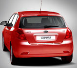 Kia Ceed 2007–2012 Bagāžnieka malas aizsarguzlika (HB, nerūsējošais tērauds) foto 1