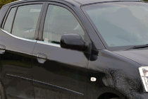 Kia Picanto 2004–2011 Apakšējās logu līstes (4 gab., nerūsējošais tērauds) foto 1