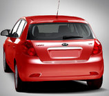 Kia Ceed 2007–2012 Līste virs numura zīmes (HB, nerūsējošais tērauds) foto 1