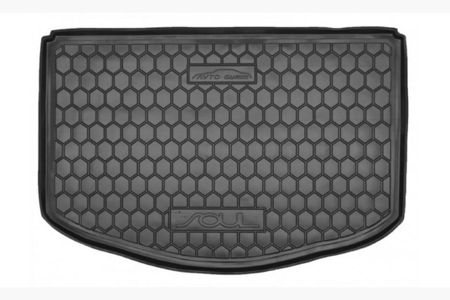 Kia Soul II 2013–2018 Apakšējais bagāžnieka paklājs bez organizatora (Autogumm, plastmasa) Image