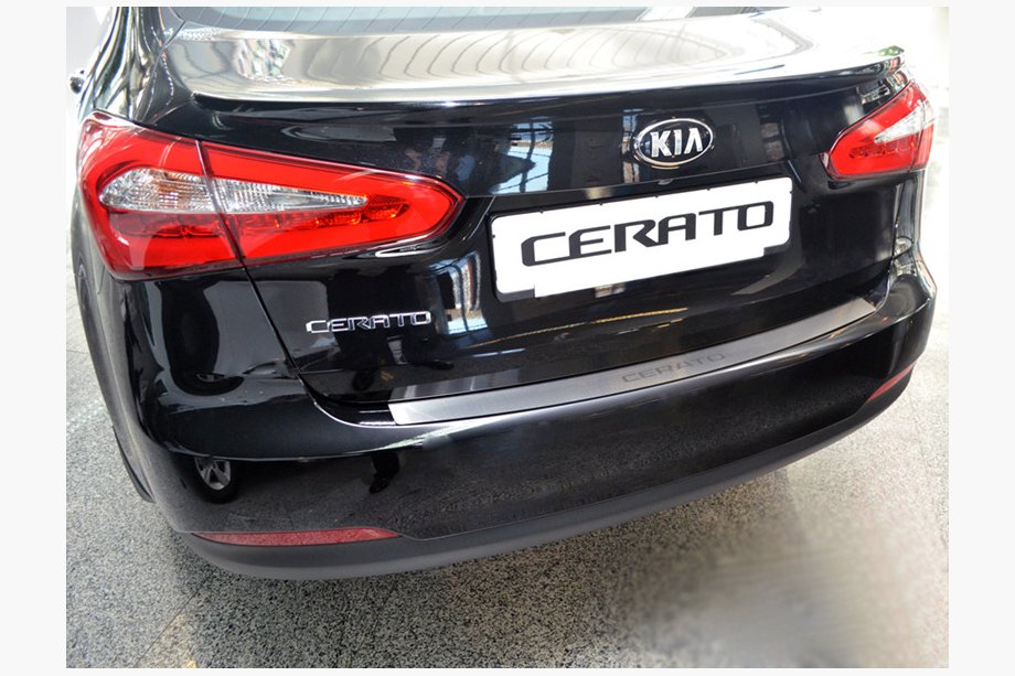 Kia Cerato 3 2013–2018 Natanika aizmugurējā bufera aizsarguzlika (nerūsējošais tērauds) Image