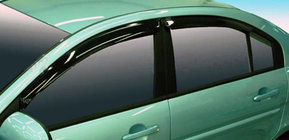 Kia Picanto 2004–2011 Izpārdošana !!! Logu vēja deflektori (4 gab., Koreja) foto 1