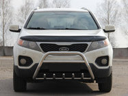 Kia Sorento II XM 2009–2014 Bullbar WT003 (nerūsējošais tērauds) foto 1