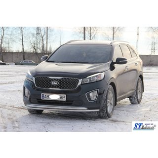Priekšējais aizsargstienis ST014 60/42 mm (nerūsējošais tērauds) foto 2