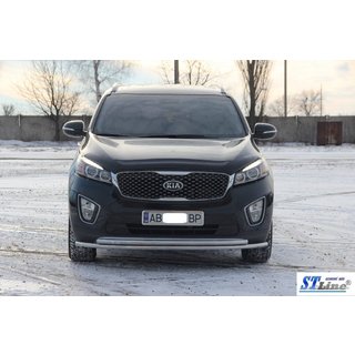 Priekšējais aizsargstienis ST014 60/42 mm (nerūsējošais tērauds) foto 3