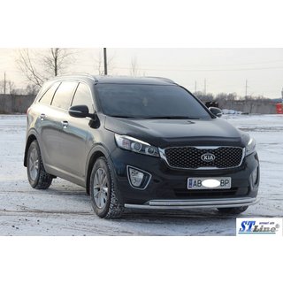 Priekšējais aizsargstienis ST014 60/42 mm (nerūsējošais tērauds) foto 4