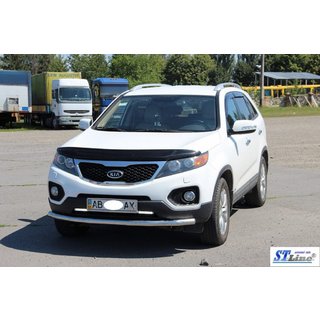 Priekšējais aizsargstienis ST008 (2010-2013, nerūs. tērauds) Kia Sorento II XM 2009–2014 foto 2