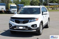 Kia Sorento II XM 2009–2014 Priekšējais aizsargstienis ST008 (2010-2013, nerūs. tērauds) foto 2