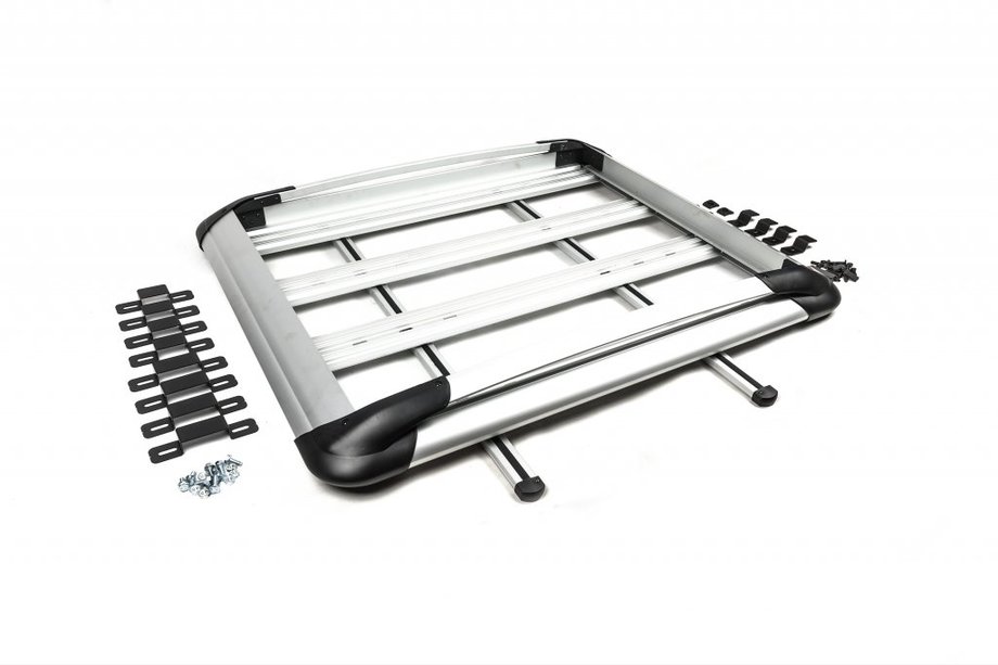 Peugeot Expert 1995–2007 Jumta bagāžnieks ar šķērsstieņiem un tīklu (125 cm x 200 cm) Image